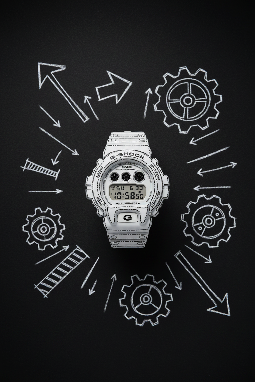 RELOJ CASIO G-SHOCK DW-6900RGM-5DR - BEIGE