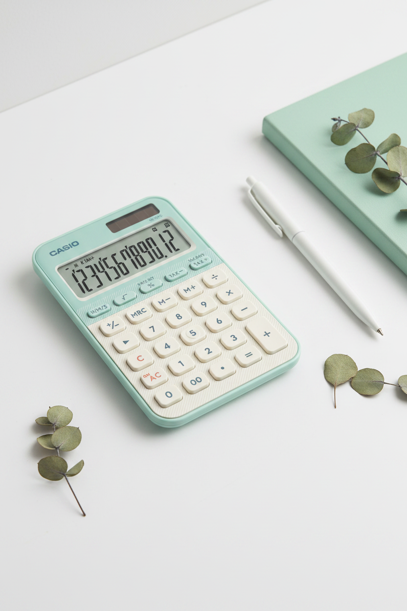 CALCULADORA CASIO - MI ESTILO MS-20YC-LG-W-DP