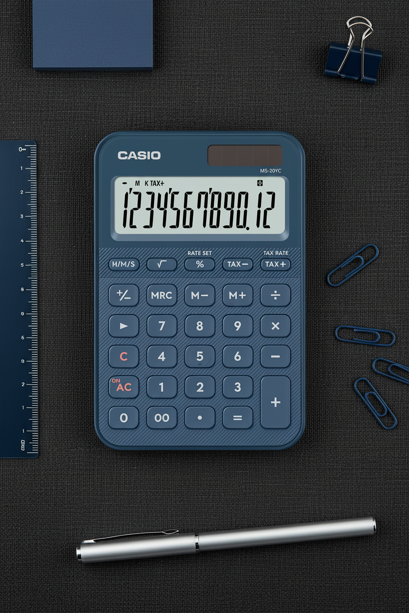 CALCULADORA CASIO - MI ESTILO MS-20YC-NY-W-DP