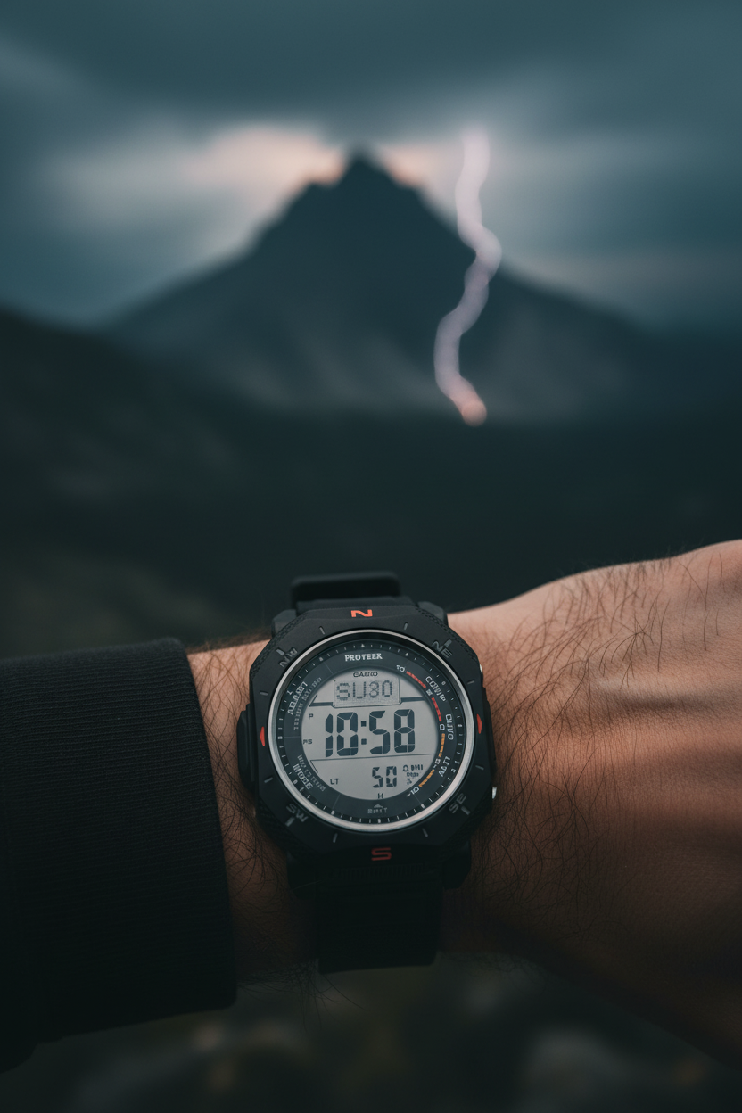 RELOJ PARA HOMBRE CASIO PROTREK PRG-69-1DR - NEGRO