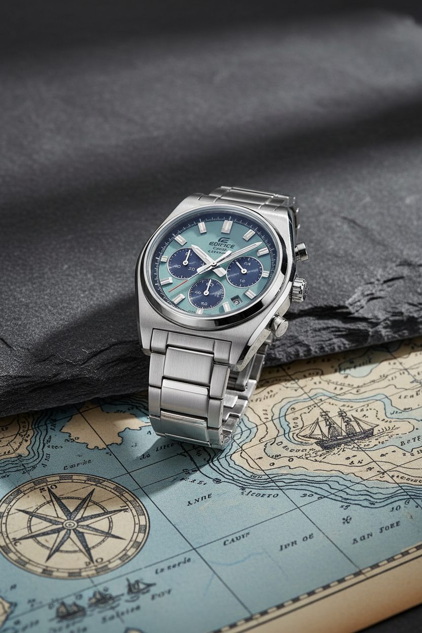 RELOJ PARA HOMBRE CASIO EDIFICE EFB-730D-2BVUDF -AZUL