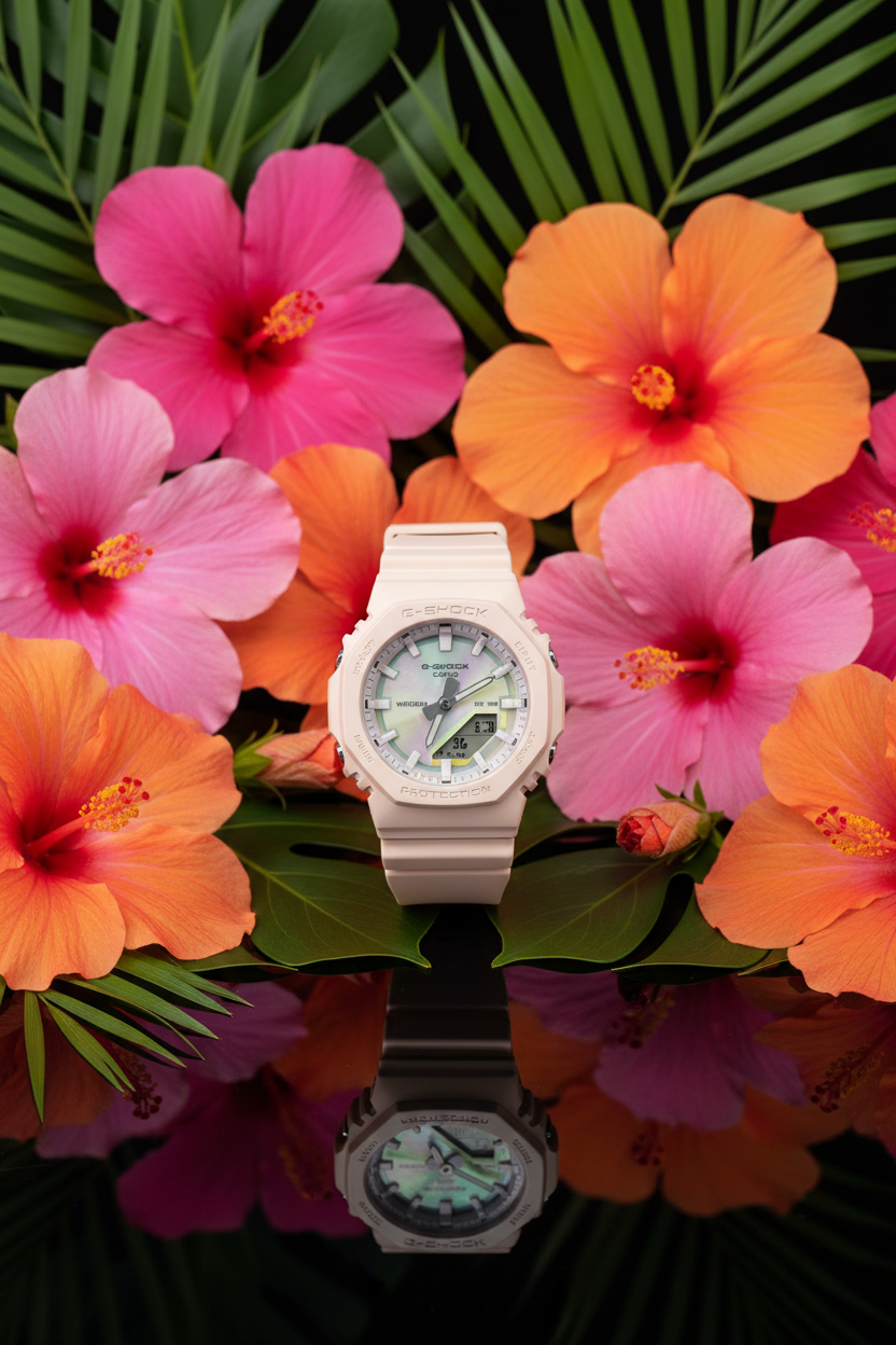 RELOJ CASIO G-SHOCK GMA-P2100PC-4ADR - ROSADO