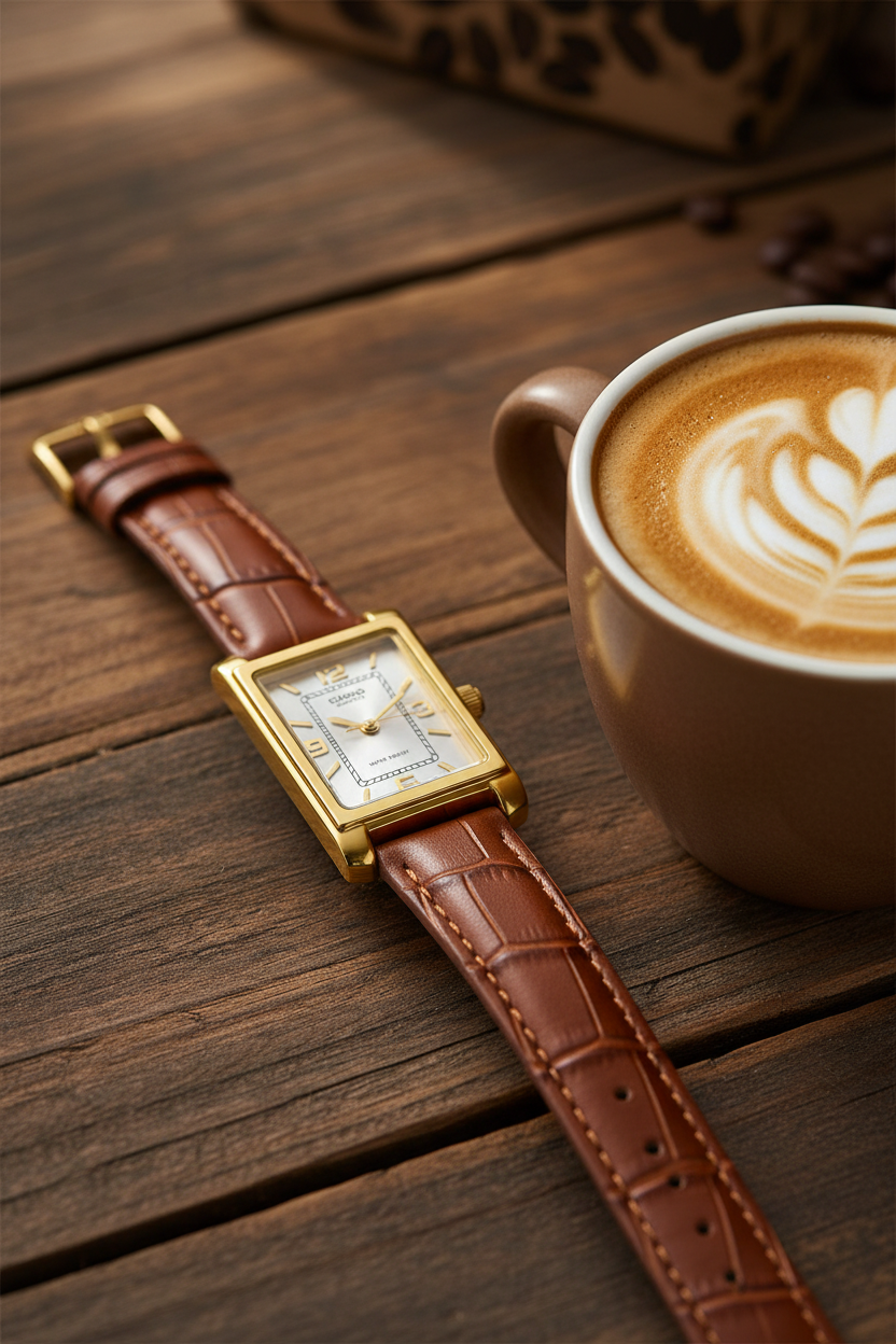 LTP-1234GLL-7ADF RELOJ PARA MUJER CASIO - CAFÉ