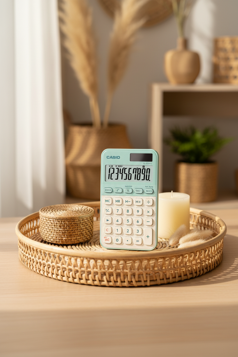 CALCULADORA CASIO - MI ESTILO SL-310YC-LG-W-DP
