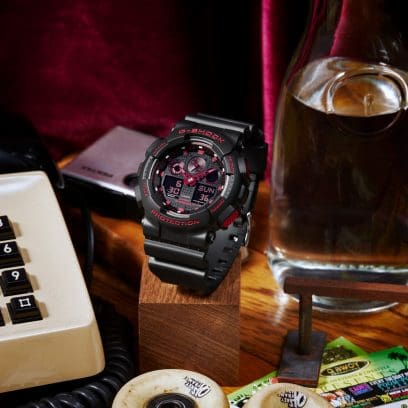 RELOJ CASIO G-SHOCK GA-100BNR-1ADR