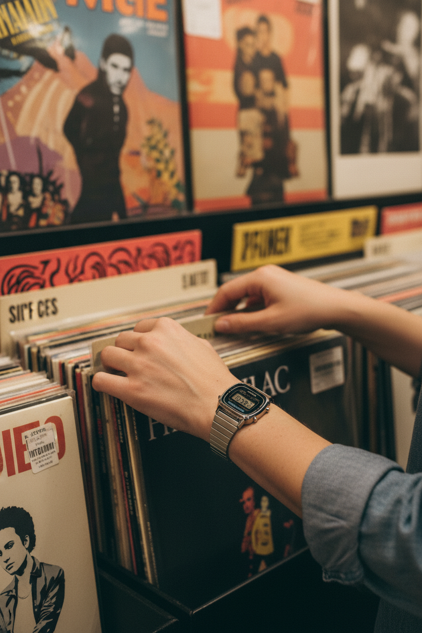 Casio LA670WA-1DF lifestyle - tienda música indie