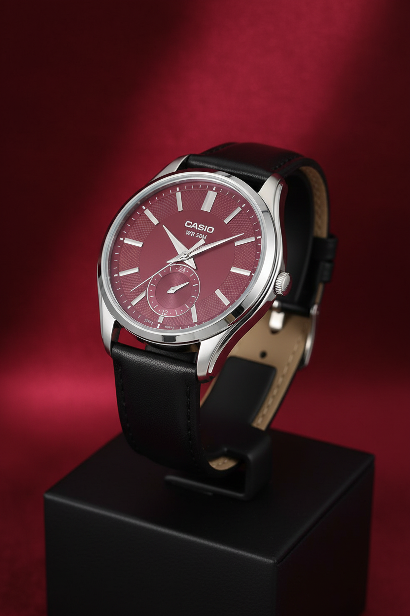 RELOJ  PARA HOMBRE CASIO MTP-B315L-4AVDF - ROJO
