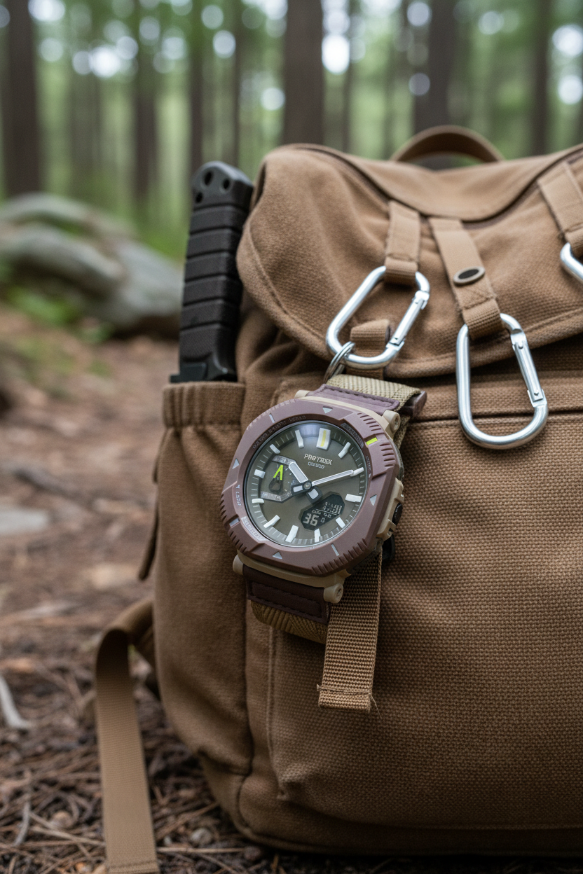 RELOJ PARA HOMBRE CASIO PROTREK PRJ-B001B-5DR - CAFÉ