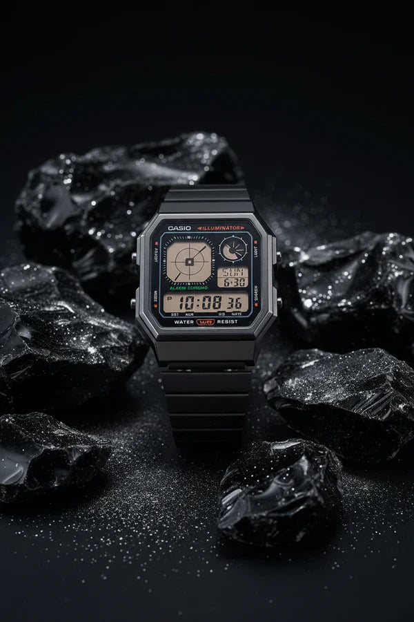 RELOJ CASIO VINTAGE A130WEGG-1ADF - NEGRO