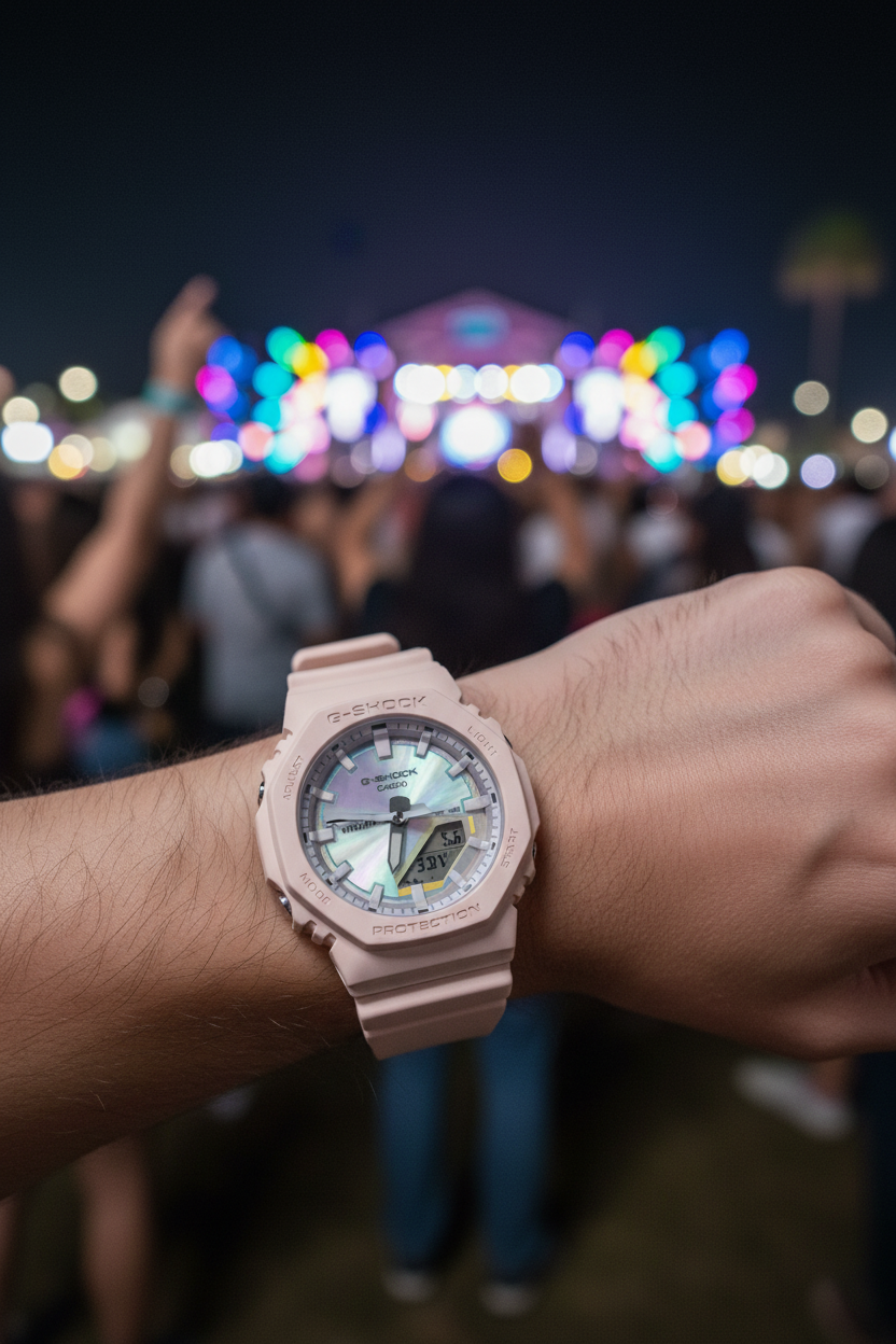 RELOJ CASIO G-SHOCK GMA-P2100PC-4ADR - ROSADO