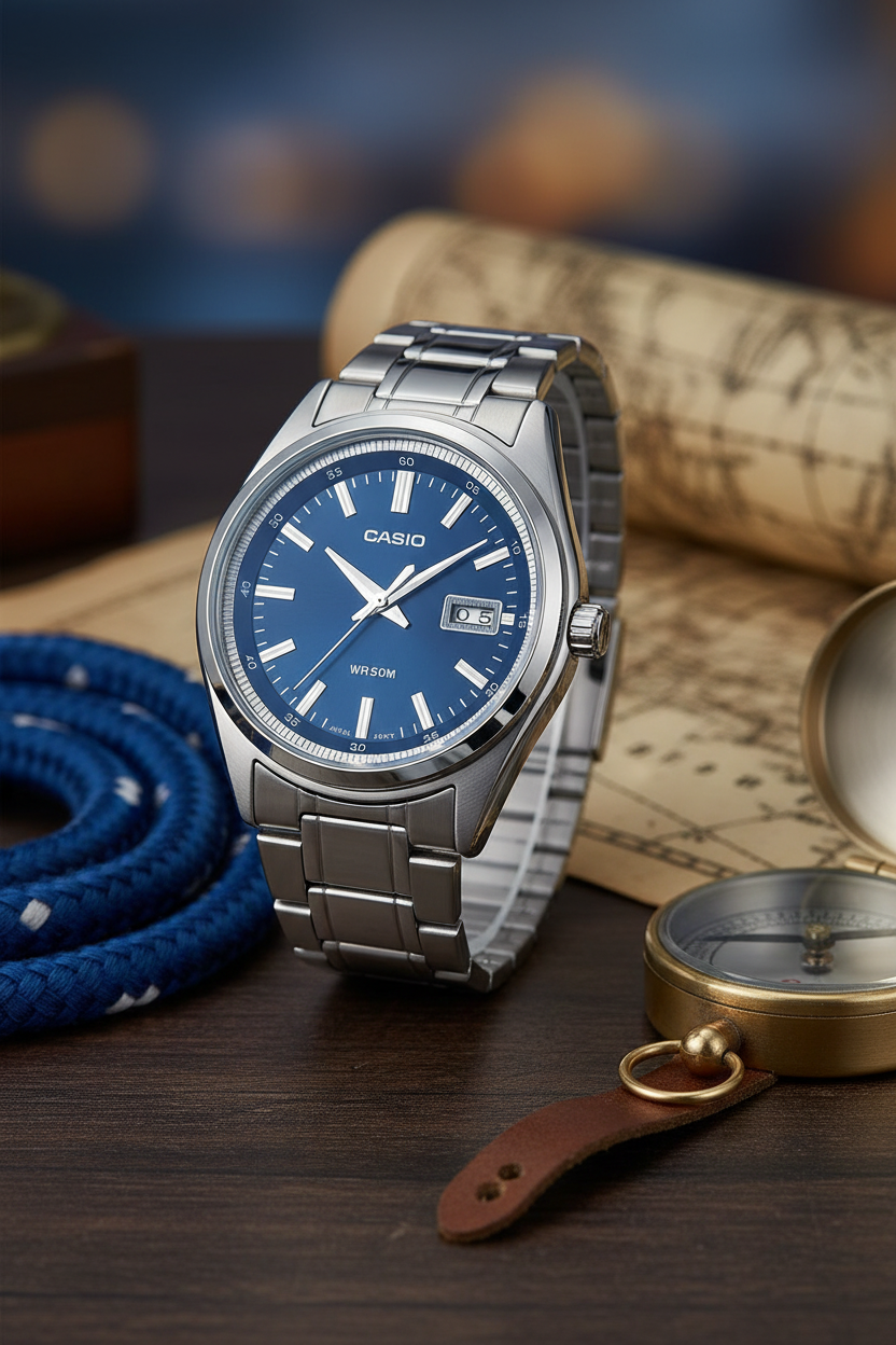 MTP-B180D-2AVDF RELOJ PARA HOMBRE CASIO - AZUL