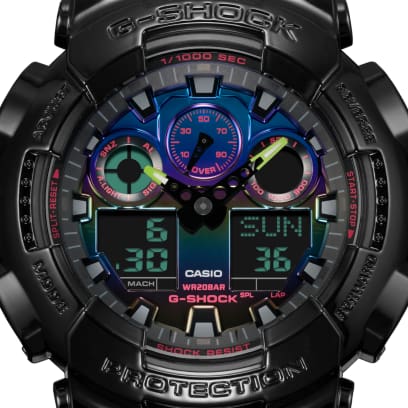 RELOJ CASIO G-SHOCK GA-100RGB-1ADR