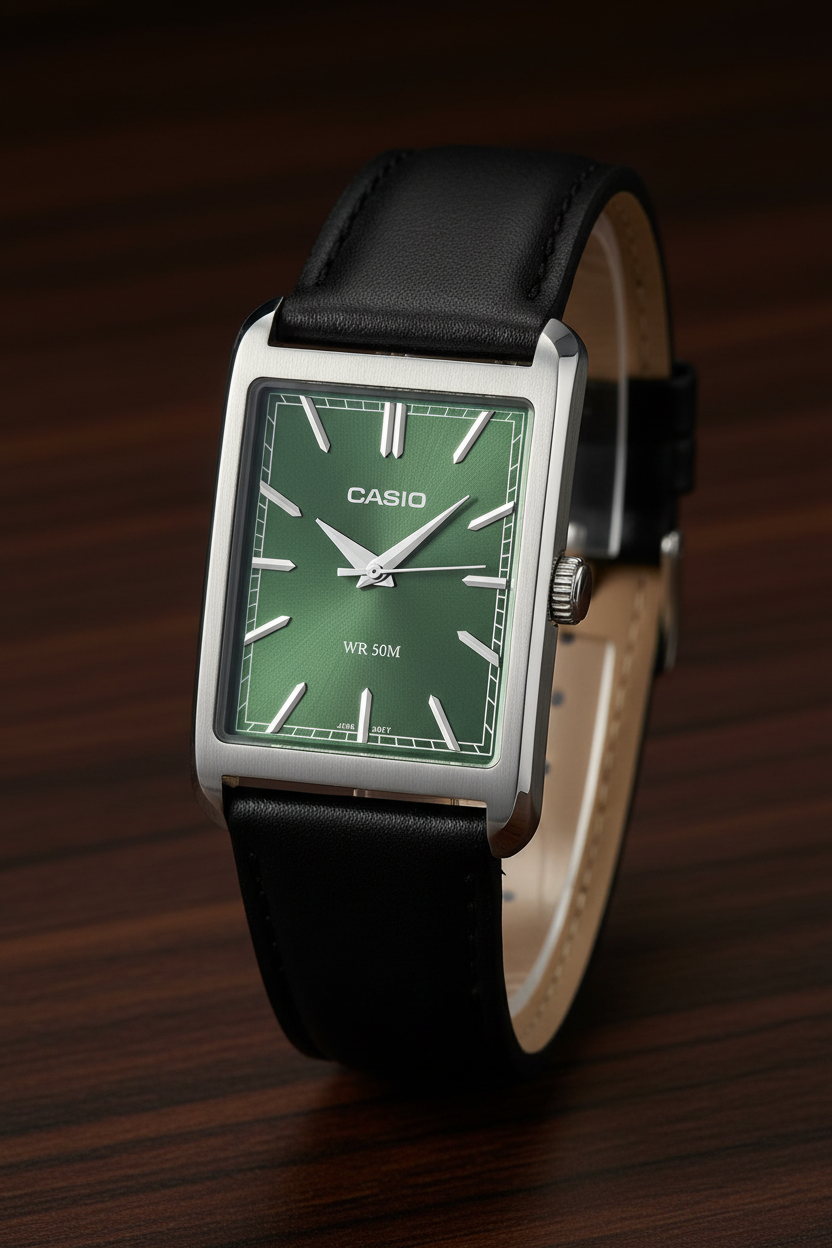 RELOJ PARA HOMBRE CASIO  MTP-B215L-3AVDF  - VERDE