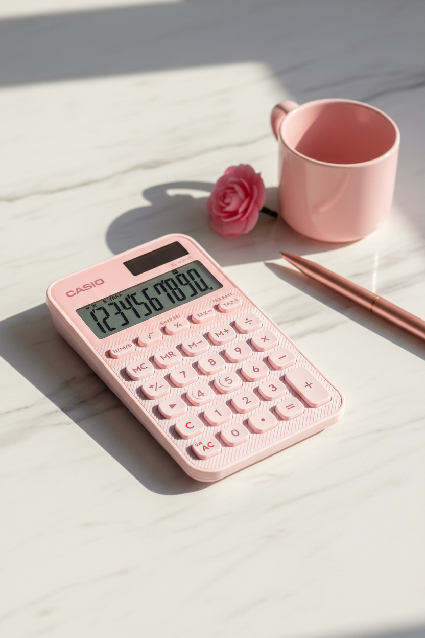 CALCULADORA CASIO - MI ESTILO SL-310YC-LP-W-DP