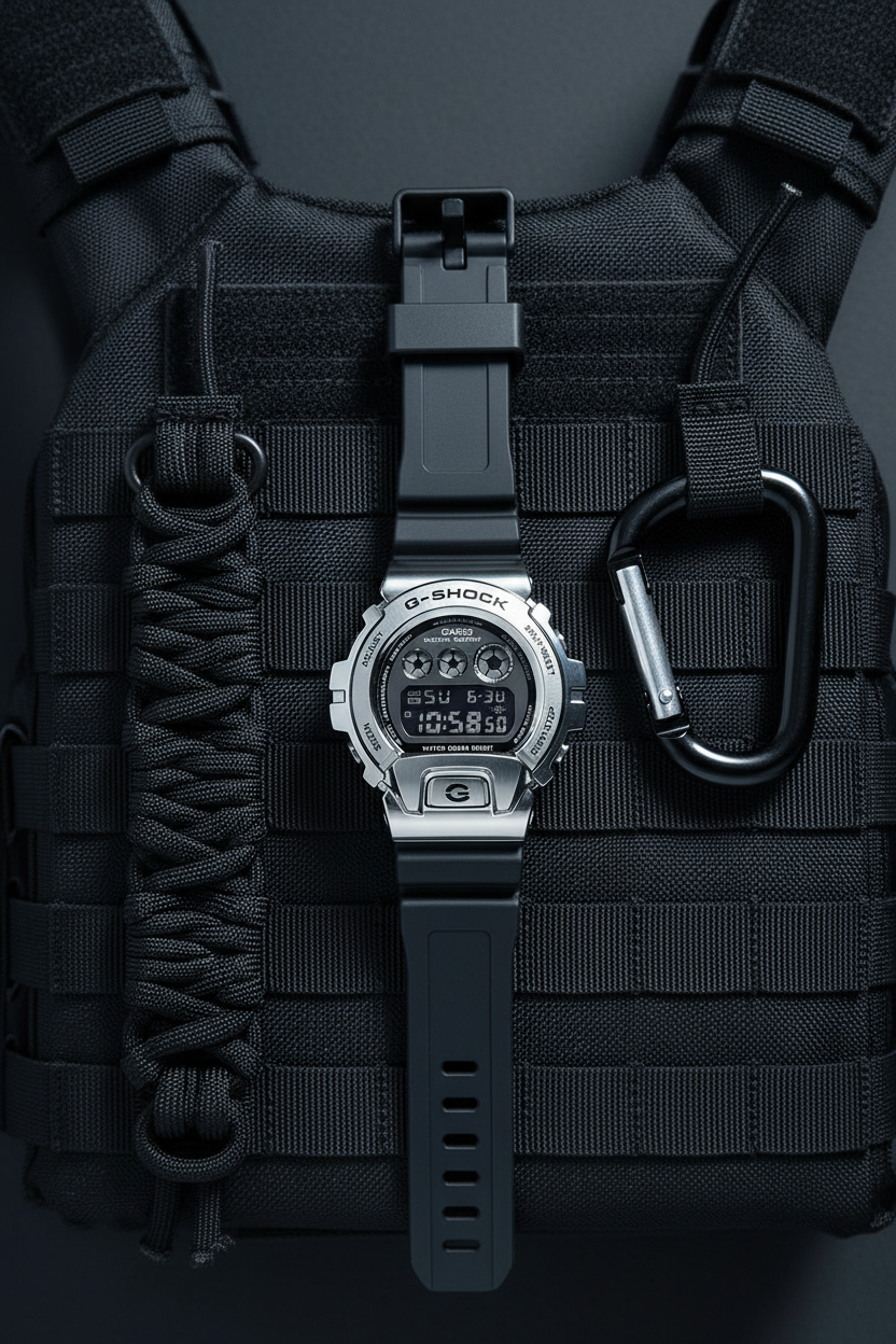 RELOJ CASIO G-SHOCK GM-6900U-1DR - NEGRO