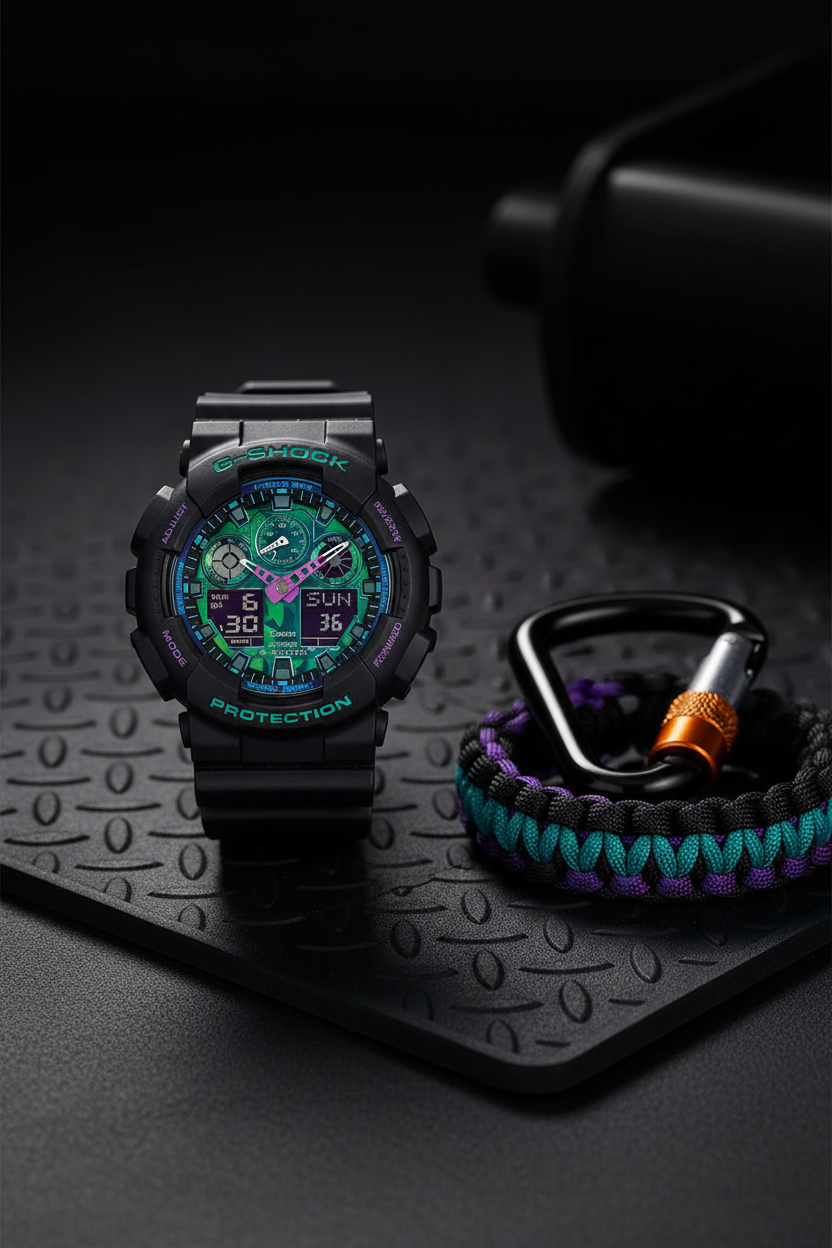 GA-100BL-1ADR Producto 6 - Mat con mosquetón