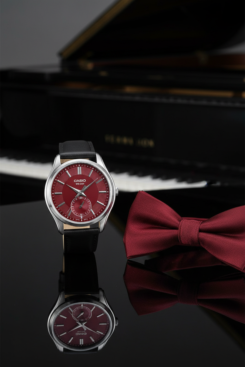 RELOJ  PARA HOMBRE CASIO MTP-B315L-4AVDF - ROJO