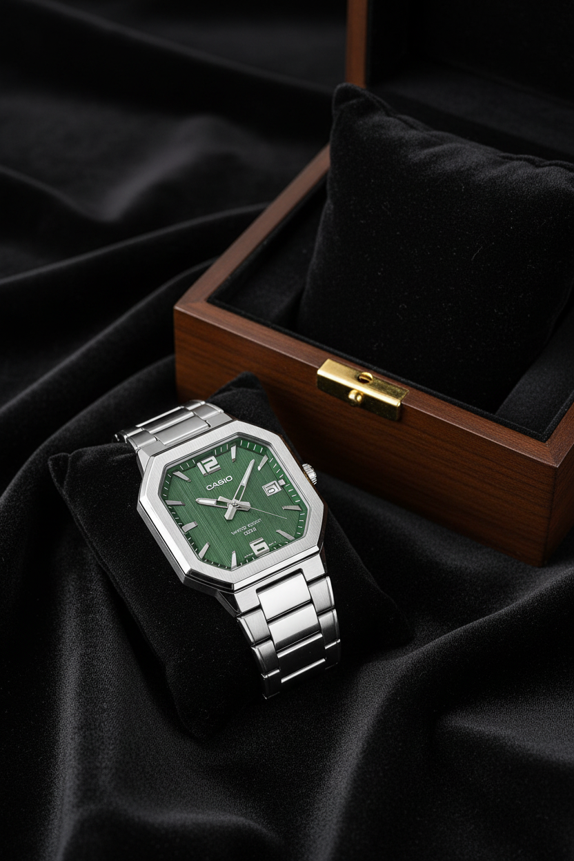 MTP-B195D-3AVDF RELOJ PARA HOMBRE CASIO - VERDE