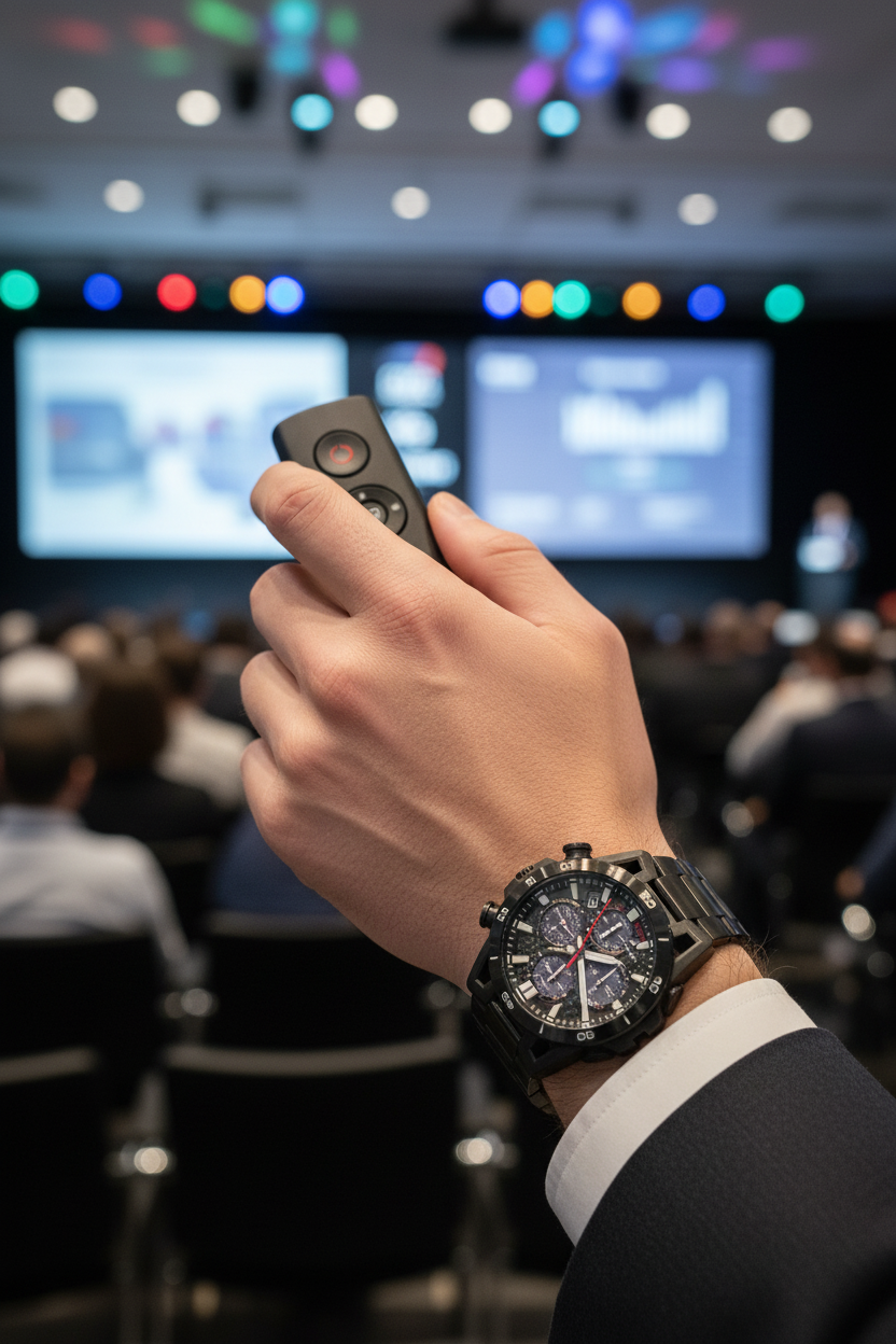 EQS-960DC-1AVUDF RELOJ PARA HOMBRE CASIO EDIFICE - NEGRO