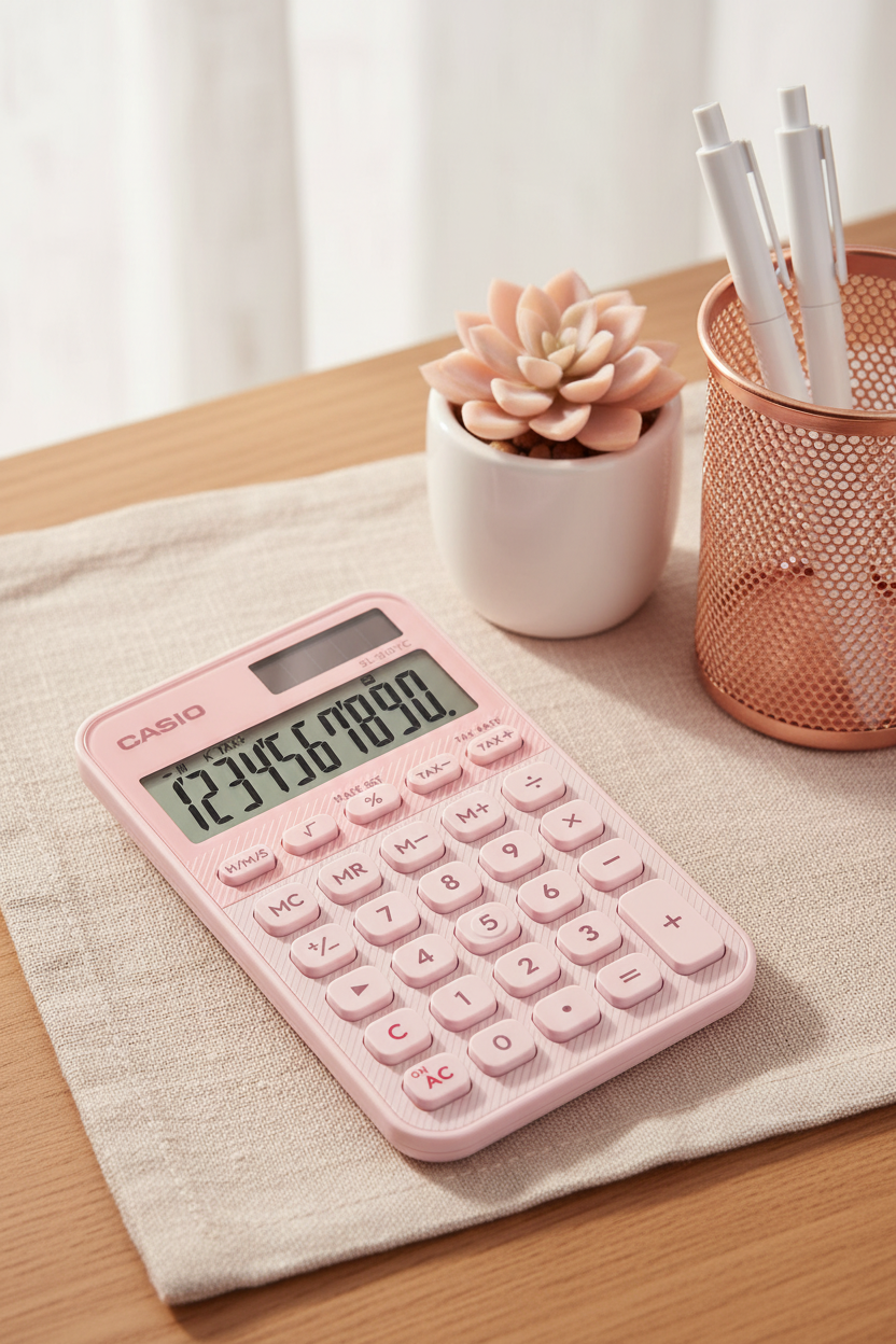 CALCULADORA CASIO - MI ESTILO SL-310YC-LP-W-DP