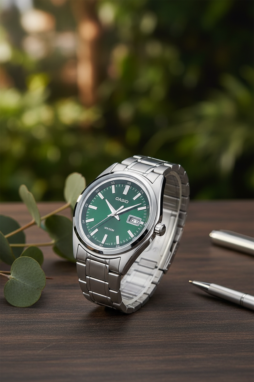 RELOJ PARA HOMBRE CASIO MTP-B180D-3AVDF - VERDE