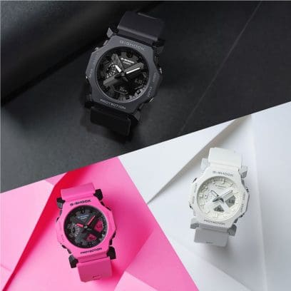 CASIO G-SHOCK GA-2300-4ADR – RELOJ ANÁLOGO DIGITAL PARA HOMBRE – ROJO