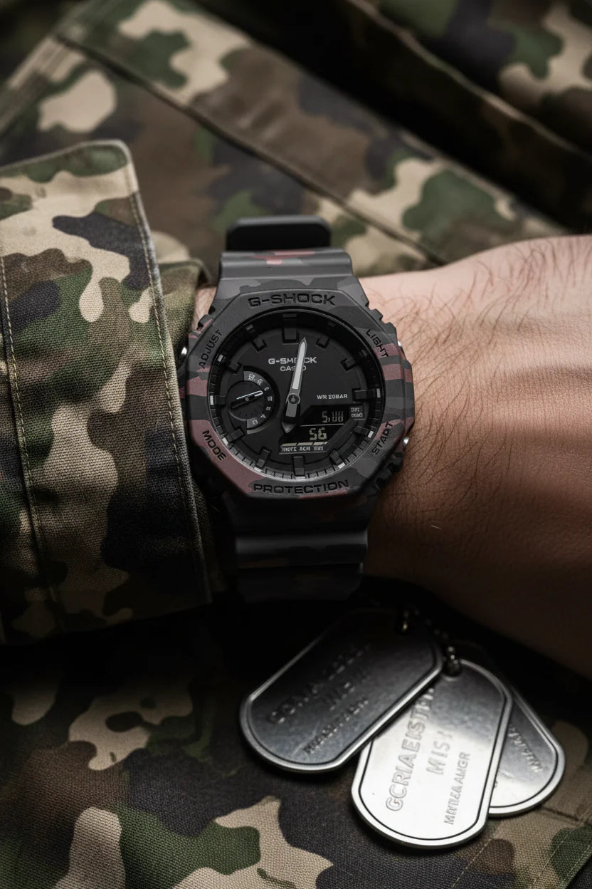 RELOJ CASIO G-SHOCK GA-2100CM-8ADR - GRIS