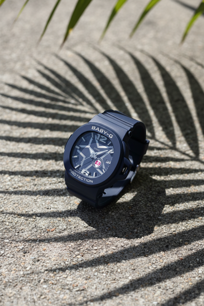 RELOJ PARA MUJER CASIO BABY-G BGA-10D-2A1DR - AZUL