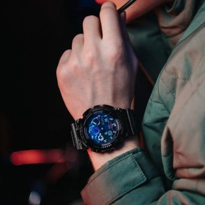 RELOJ CASIO G-SHOCK GA-100RGB-1ADR