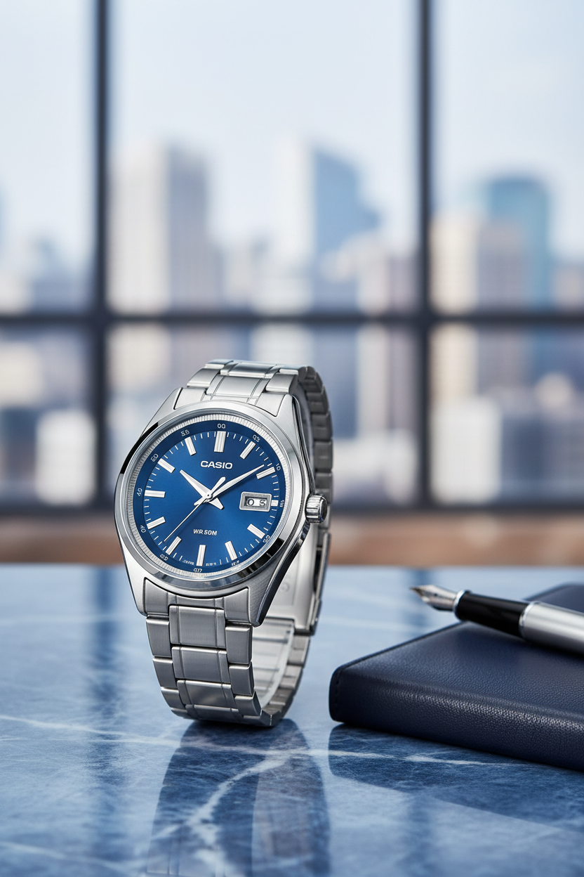 MTP-B180D-2AVDF RELOJ PARA HOMBRE CASIO - AZUL