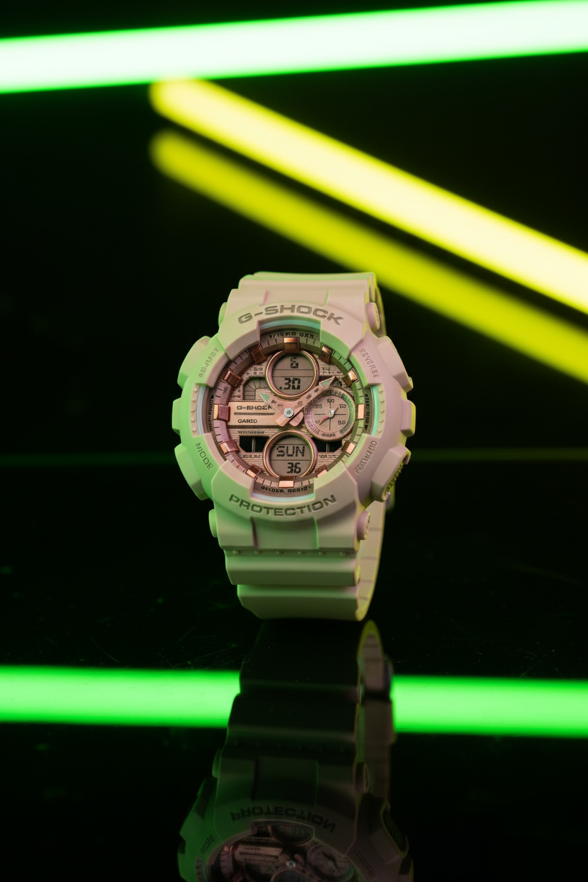 RELOJ CASIO G-SHOCK GMA-S140PG-4ADR - ROSADO