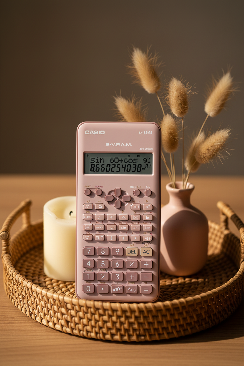 CALCULADORA CASIO - ESCUELA Y UNIVERSIDAD FX-82MS-2-PK-W-DTF