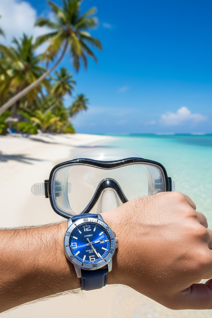 Lifestyle - Aventura snorkel en playa tropical