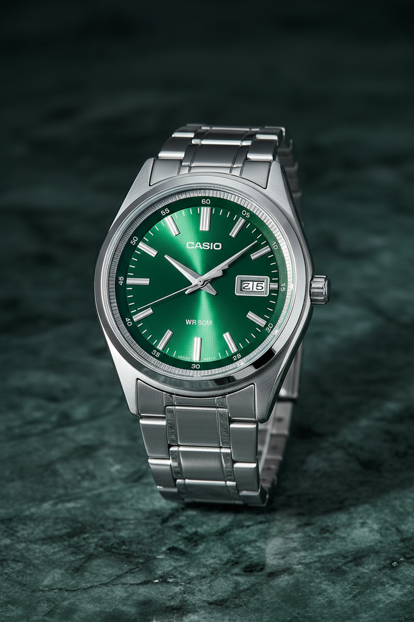 RELOJ PARA HOMBRE CASIO MTP-B180D-3AVDF - VERDE
