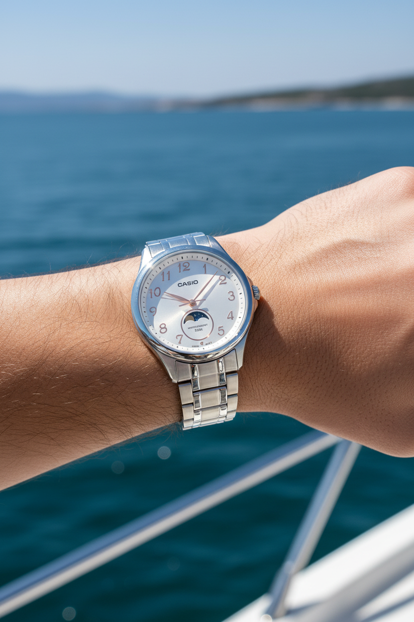 RELOJ PARA HOMBRE CASIO MTP-M110D-7AVDF - BLANCO