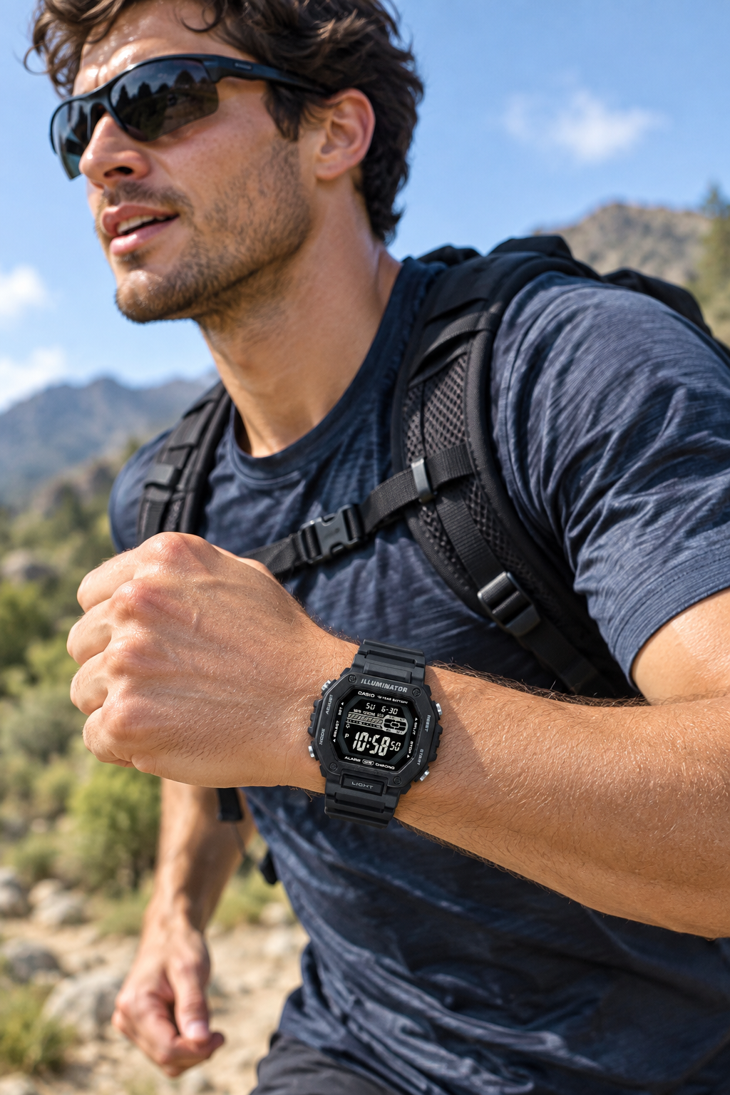RELOJ PARA HOMBRE CASIO MWD-110HB-1BVDF -NEGRO