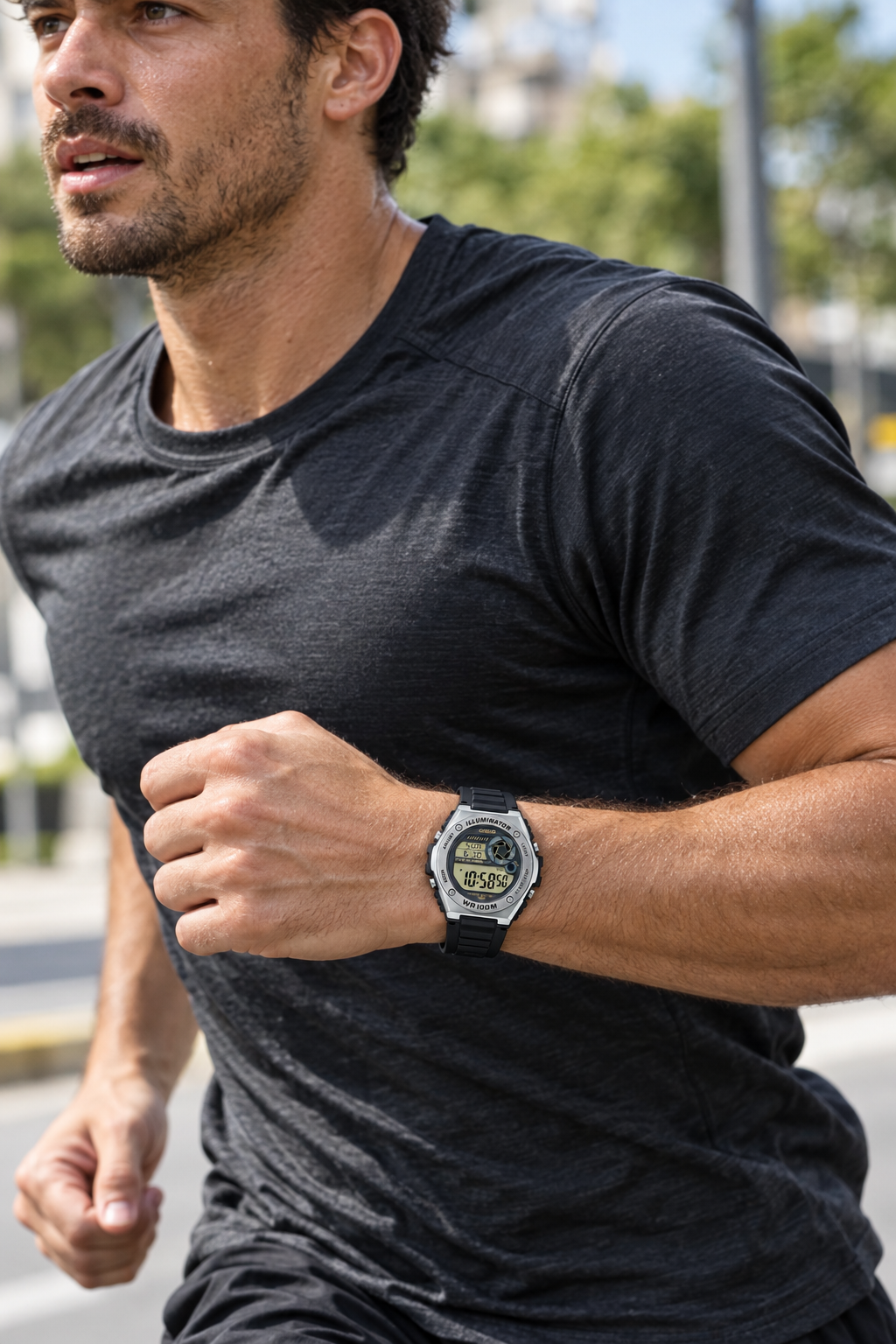 RELOJ PARA HOMBRE CASIO MWD-100H-9AVDF -NEGRO