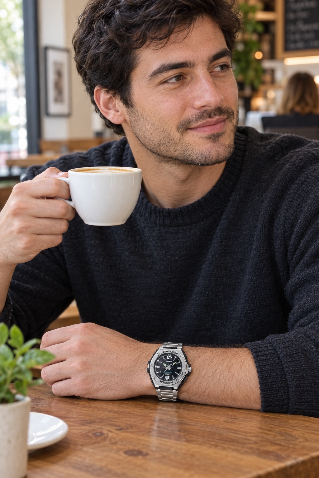 RELOJ PARA HOMBRE CASIO MWA-100HD-1AVDF -NEGRO