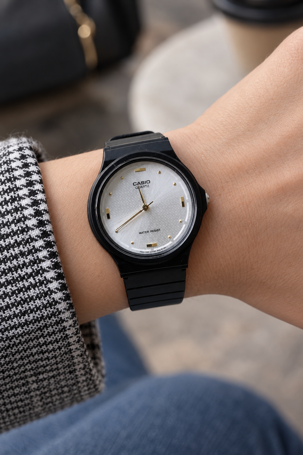 RELOJ CASIO MQ-76-7A1LDF -BLANCO