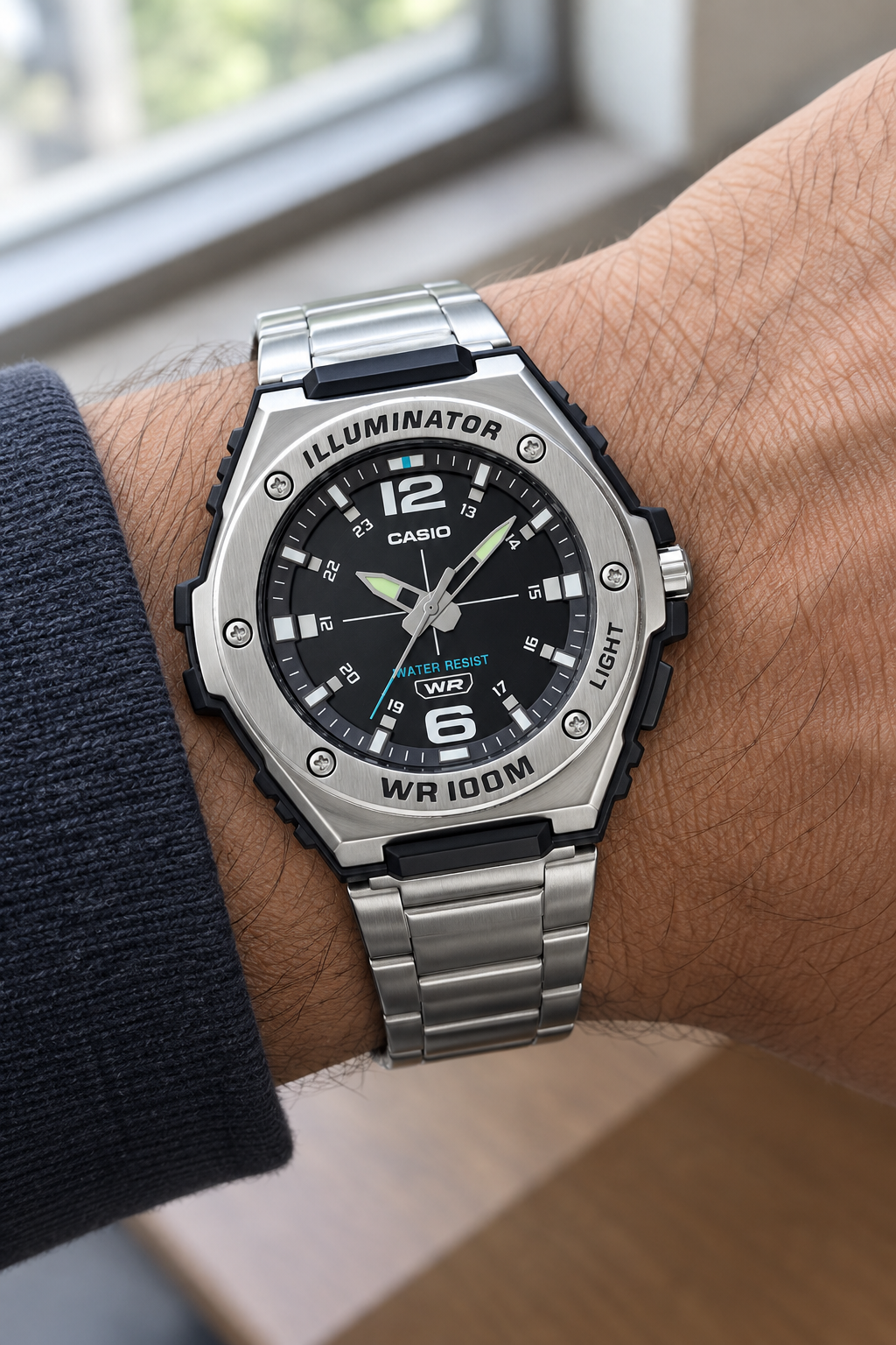 RELOJ PARA HOMBRE CASIO MWA-100HD-1AVDF -NEGRO