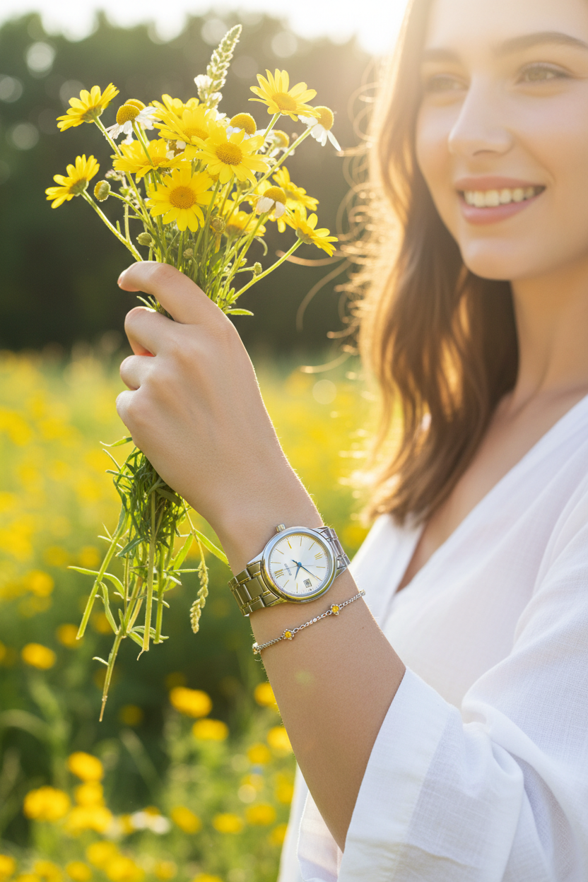 Lifestyle - Outdoor verano con flores