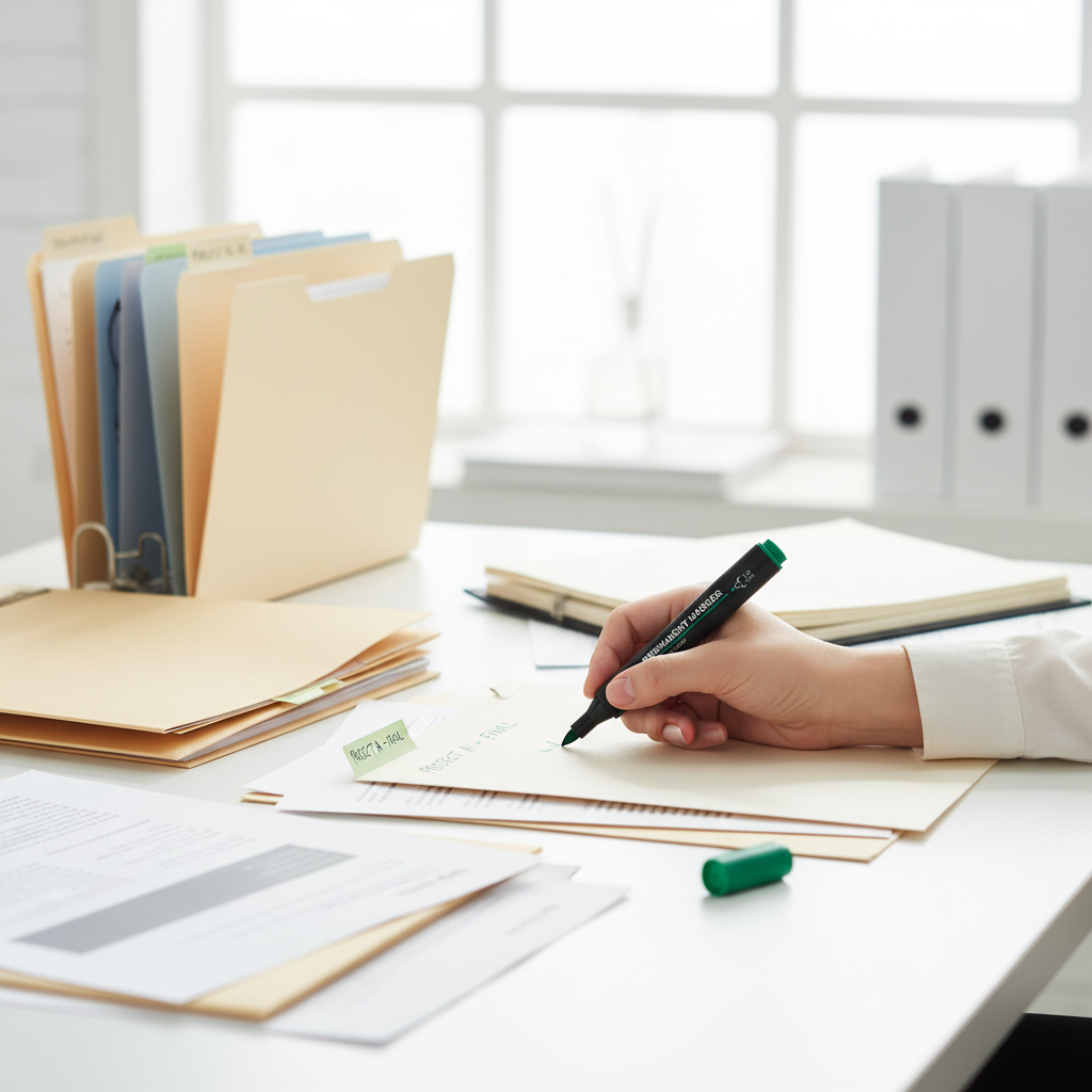 Marcador permanente DELI punta de 1.8 mm tinta verde x10 Unidades