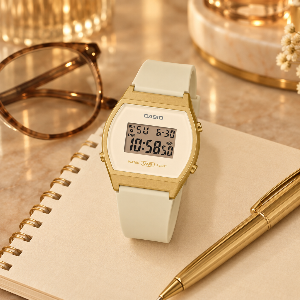 LW-204-9ADF RELOJ CASIO - BEIGE