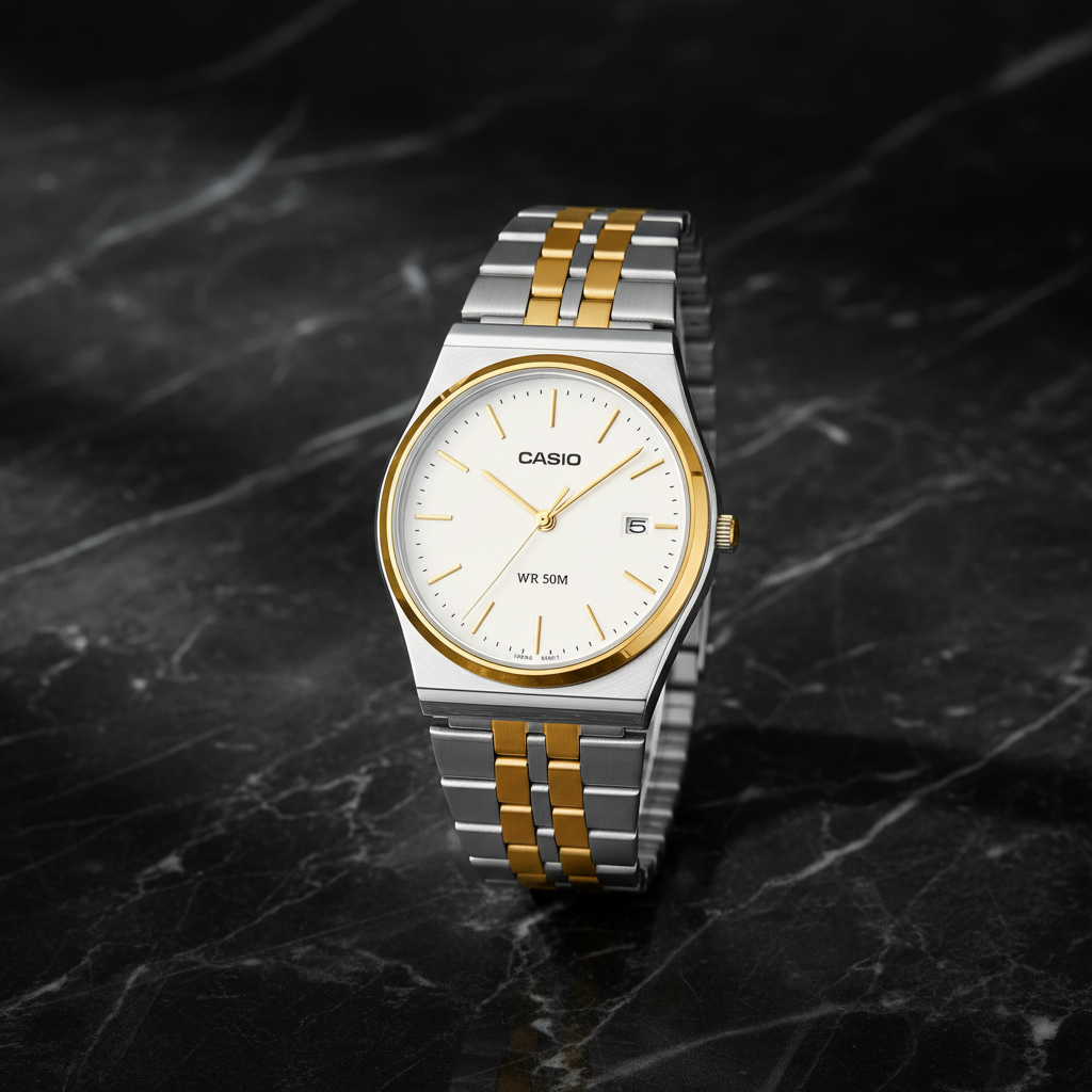 RELOJ PARA HOMBRE CASIO MTP-B145SG-7AVDF - BLANCO