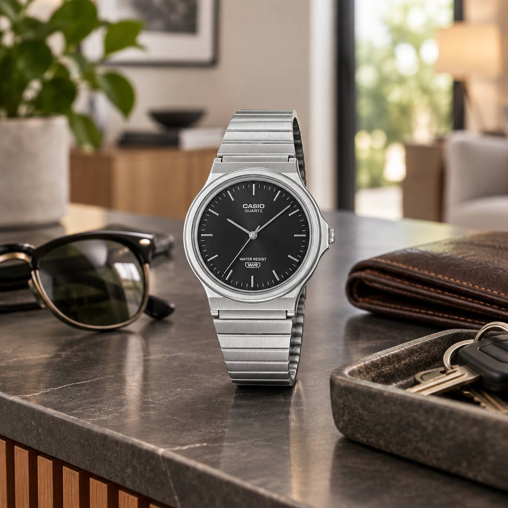 MQ-24DA-1ADF RELOJ CASIO - NEGRO