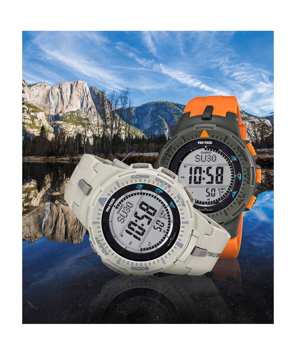 RELOJ PARA HOMBRE CASIO PROTREK PRG-300CM-4DR -NARANJADO