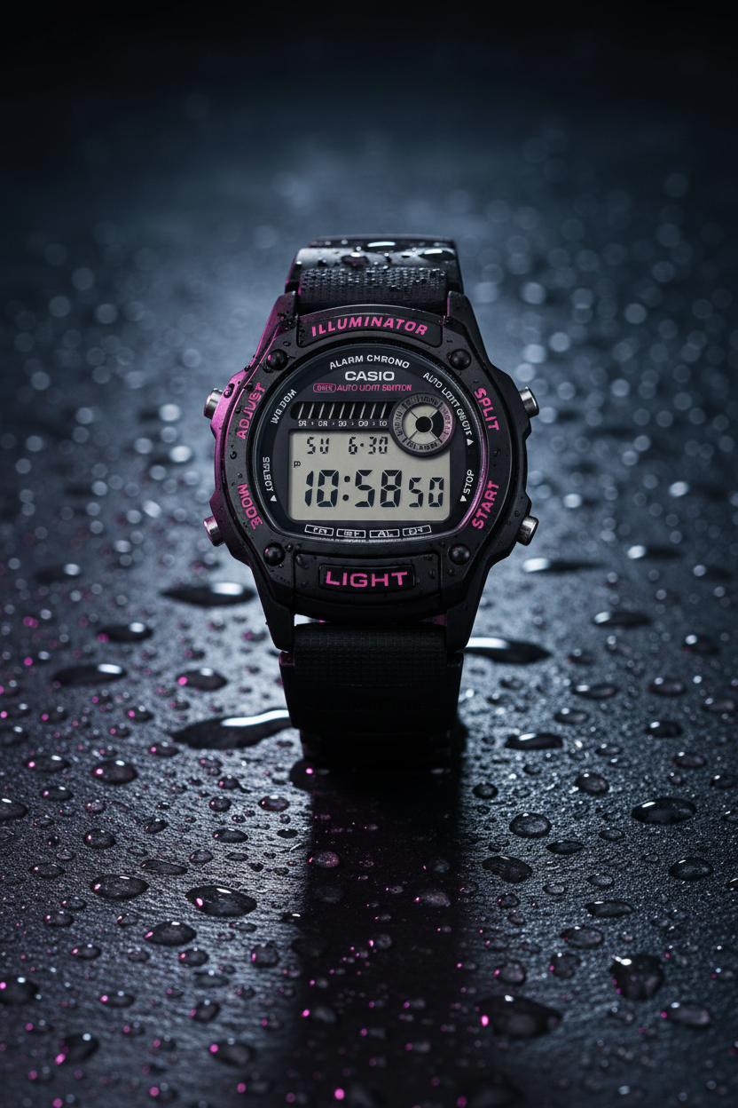 RELOJ CASIO W-220H-1A2VDF - NEGRO