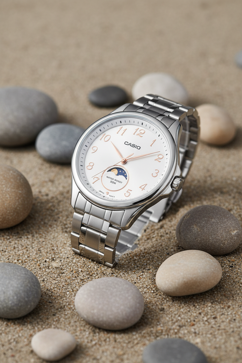 RELOJ PARA HOMBRE CASIO MTP-M110D-7AVDF - BLANCO