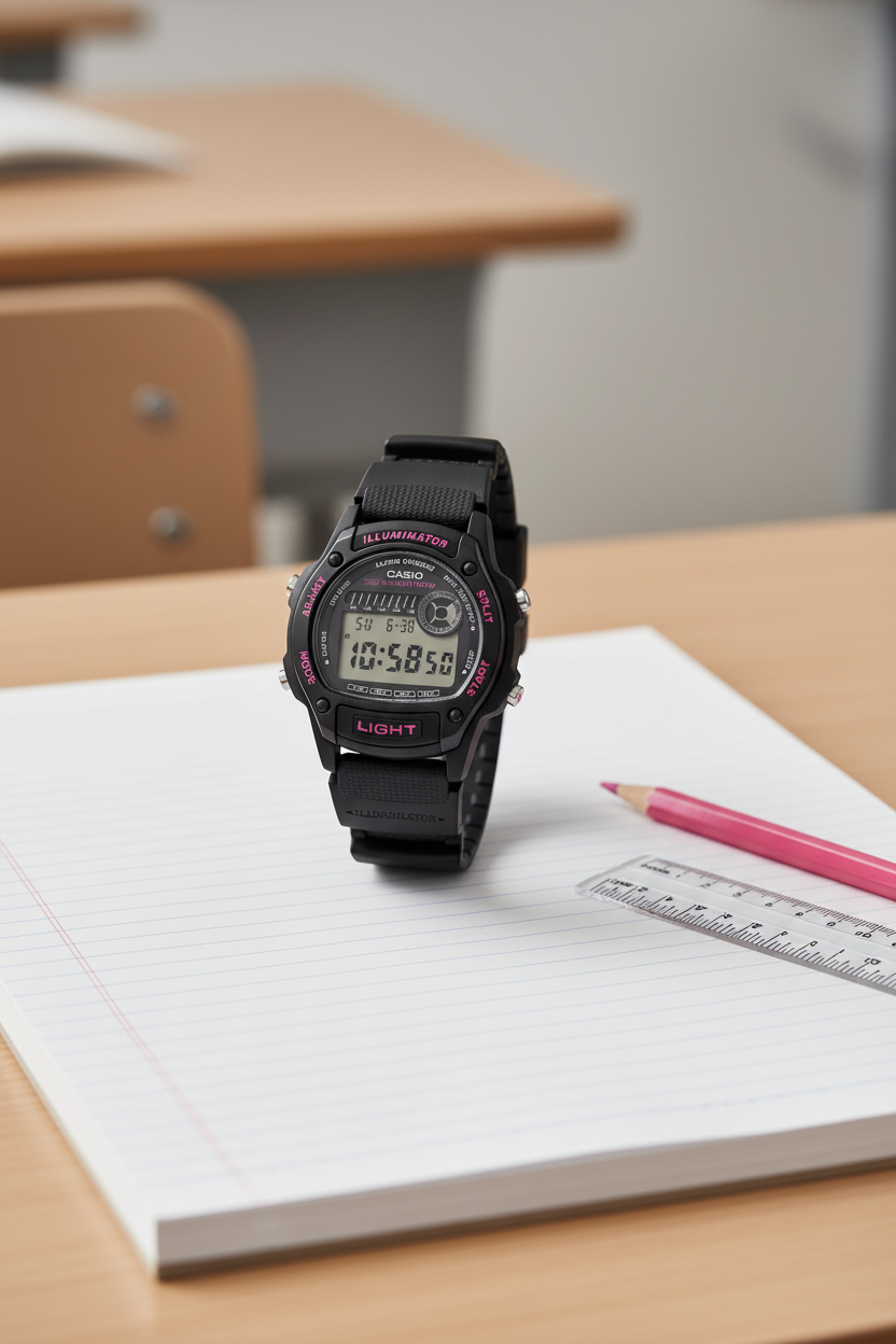 RELOJ CASIO W-220H-1A2VDF - NEGRO