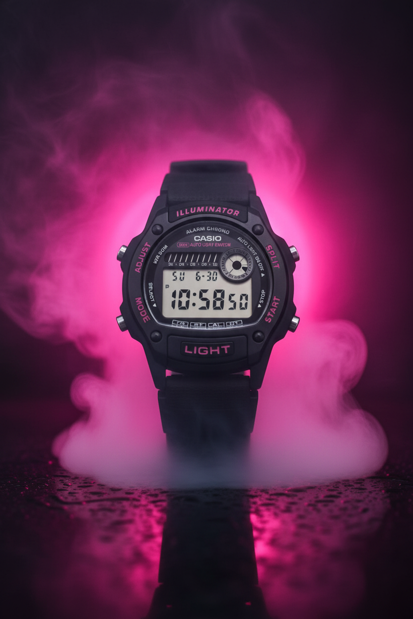 RELOJ CASIO W-220H-1A2VDF - NEGRO